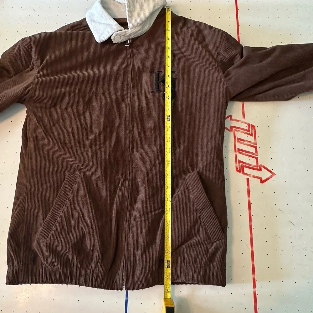 Men's Karl Jacob's Corduroy Full Zip Jacket | Size Small